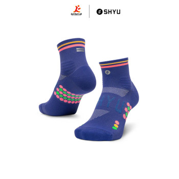 SHYU - Quarter Crew - Blue - Blush - Apricot